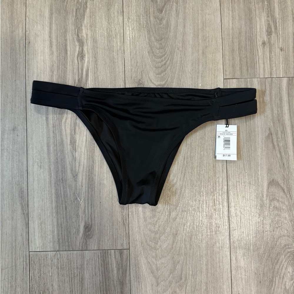 Shade & Shore Black Bikini Bottom